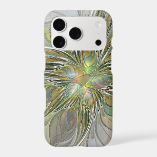 Fantaisie florale Art fractal moderne Fleur avec o