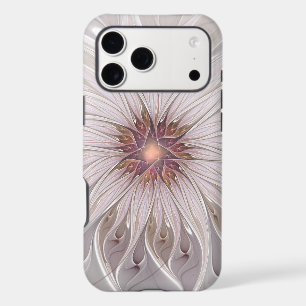 Fantaisie florale, fleur pastel moderne abstraite