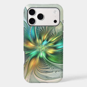 Fantaisie Moderne Abstraite Fleur Fractale Colorée