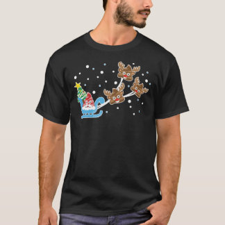 Fantaisie Noël Poop Emoji Classic T-Shirt