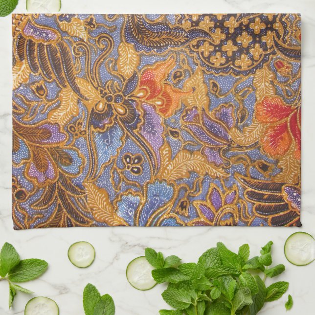 Fantasia Batik Kitchen Towel (Folded)