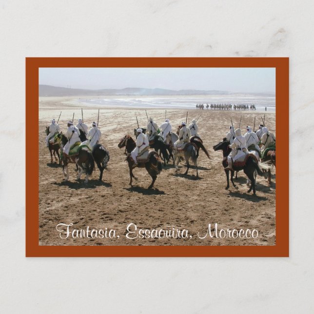 Fantasia, Essaouira, Morocco Postcard (Front)