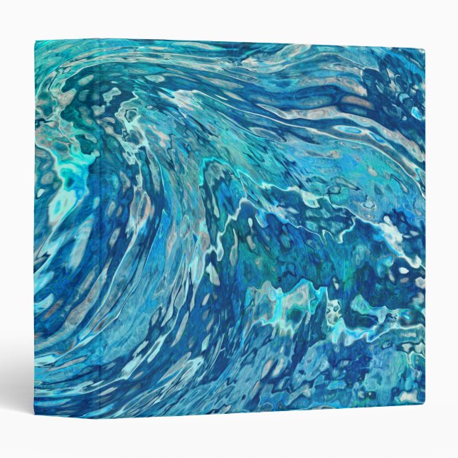 Fantastic abstract wave binder (Front/Spine)