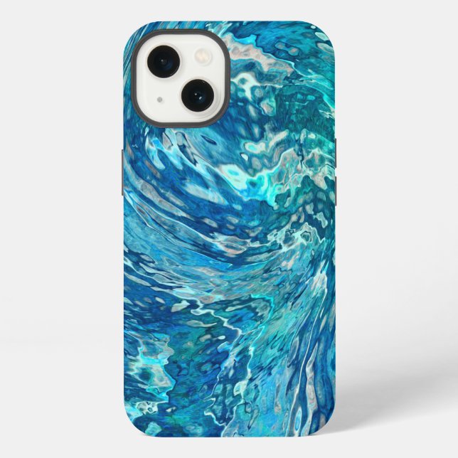 Fantastic Abstract Wave iPhone Case (Back)
