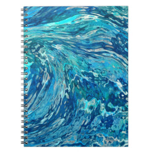 Fantastic Abstract Wave Notebook