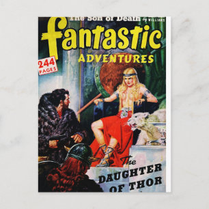 Fantastic Adventures 17 Postcard