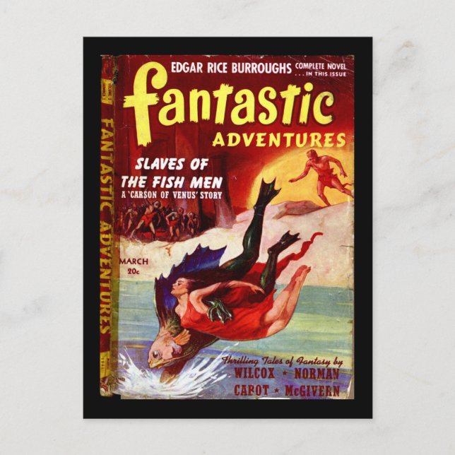 Fantastic Adventures v03 n02 (1941-03.Ziff-Davis)_ Postcard (Front)