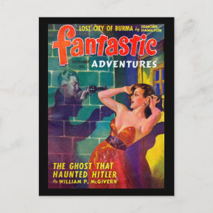 Fantastic Adventures v04 n12 (Dec 1942)_Pulp Art Postcard