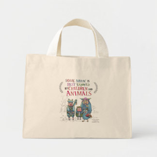 Fantastic Animal Band Mini Mini Tote Bag