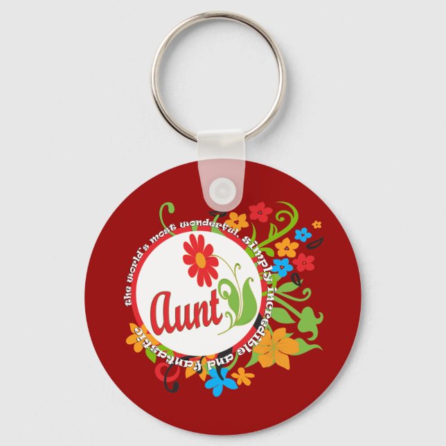 Fantastic Aunt Keychain (Front)
