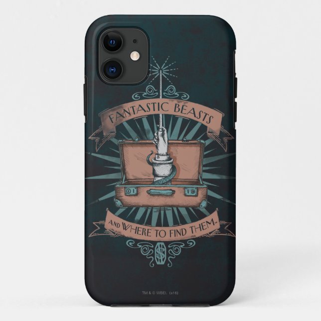 FANTASTIC BEASTS AND WHERE TO FIND THEM™ Briefcase Case-Mate iPhone Case (Back)