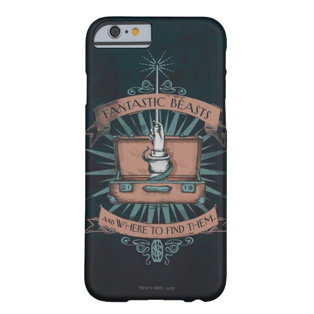 FANTASTIC BEASTS AND WHERE TO FIND THEM™ Briefcase Case-Mate iPhone Case (Back)