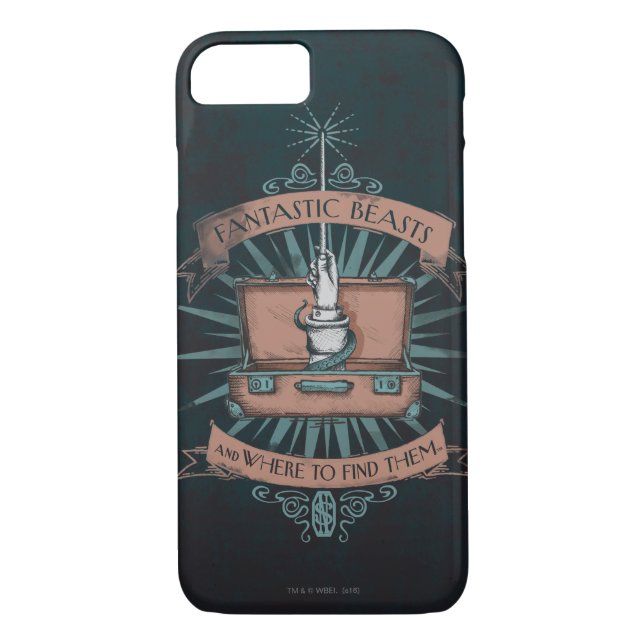 FANTASTIC BEASTS AND WHERE TO FIND THEM™ Briefcase Case-Mate iPhone Case (Back)