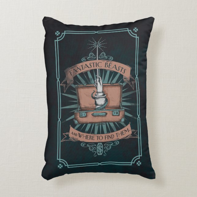 FANTASTIC BEASTS AND WHERE TO FIND THEM™ Briefcase Decorative Pillow (Front(Vertical))