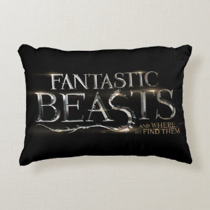 FANTASTIC BEASTS AND WHERE TO FIND THEM™ Logo Accent Pillow
