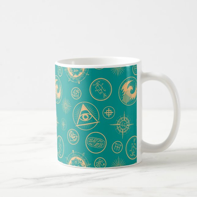 FANTASTIC BEASTS AND WHERE TO FIND THEM™ Pattern Coffee Mug (Right)