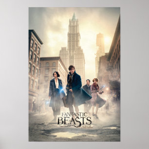Fantastic Beasts City Fog Poster
