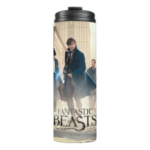 Fantastic Beasts City Fog Poster Thermal Tumbler