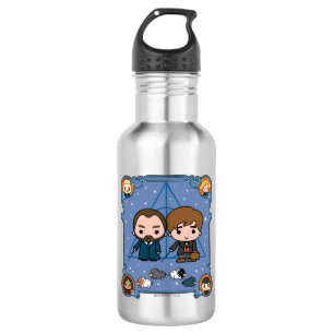 Fantastic Beasts   Dumbledore & Newt Cartoon 532 Ml Water Bottle
