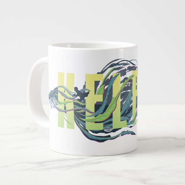 Fantastic Beasts Kelpie Large Coffee Mug (Front Left)
