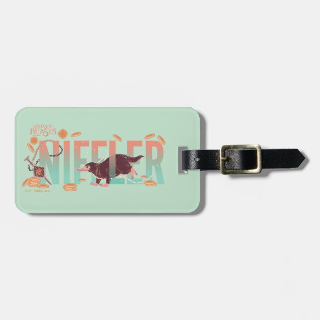 Fantastic Beasts Niffler Luggage Tag (Front Horizontal)