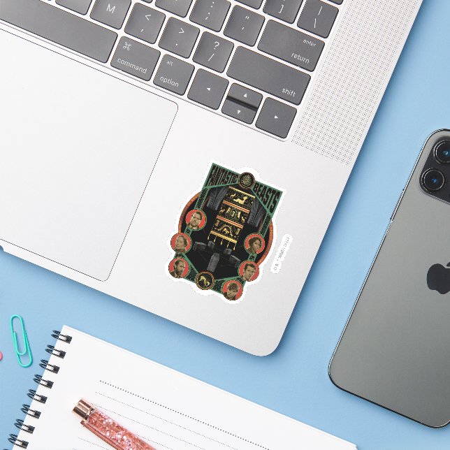 Fantastic Beasts Room of Requirement Graphic (Laptop w/ iPhone)