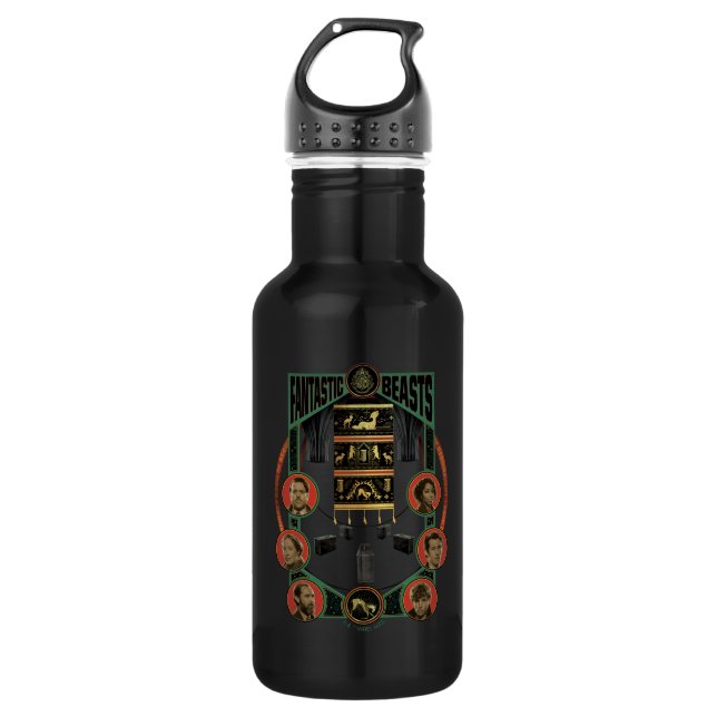 Fantastic Beasts Room of Requirement Graphic 532 Ml Water Bottle (Front)