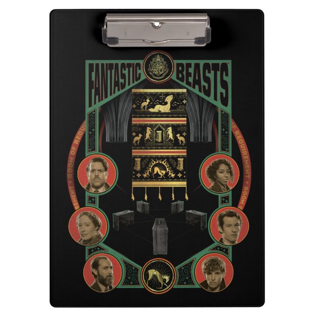 Fantastic Beasts Room of Requirement Graphic Clipboard (Front)