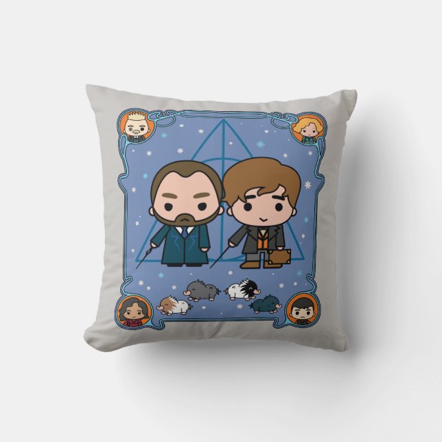 FANTASTIC BEASTS: THE CRIMES OF GRINDELWALD™ THROW PILLOW (Front)