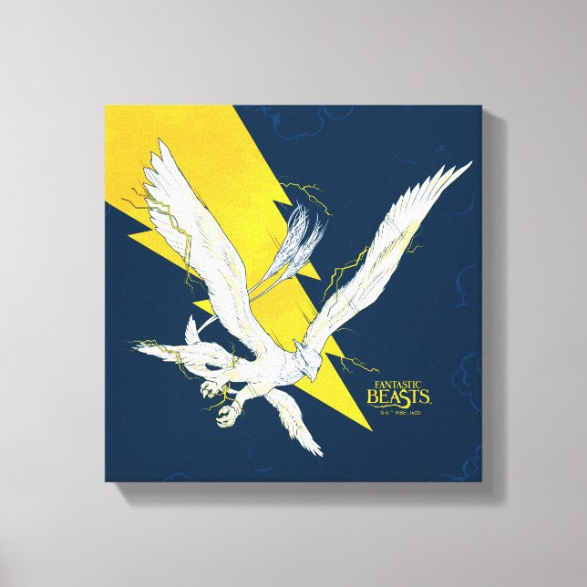 Fantastic Beasts Thunderbird Canvas Print (Front)