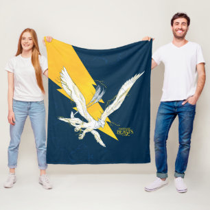 Fantastic Beasts Thunderbird Fleece Blanket