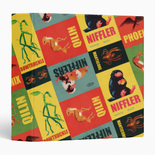 Fantastic Beasts Vintage Pattern Binder