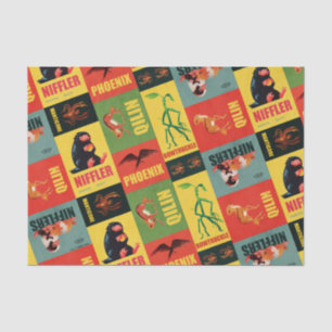 Fantastic Beasts Vintage Pattern Tissue Paper