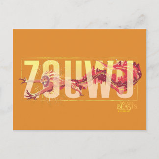 Fantastic Beasts Zouwu Postcard