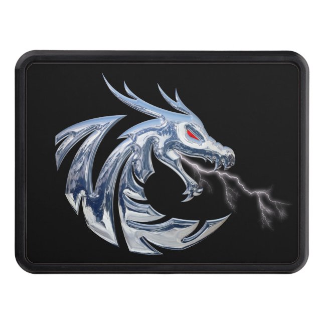 Fantastic Dragon Lightning Trailer Hitch Cover (Front)