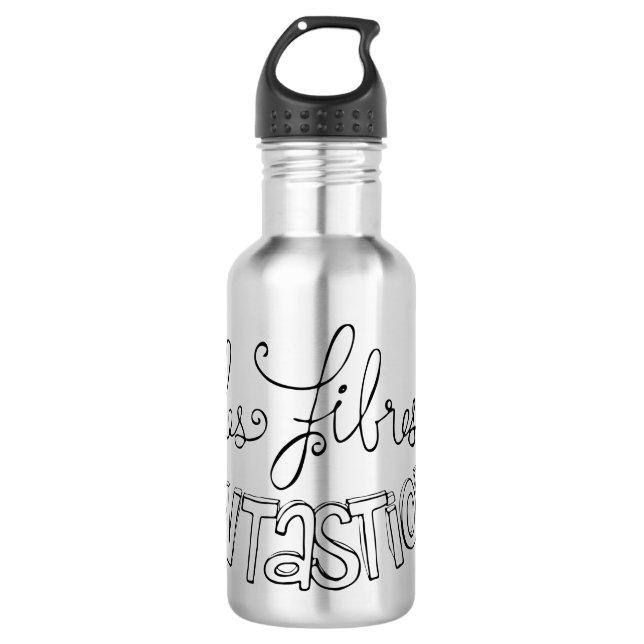 Fantastic Fibers 532 Ml Water Bottle (Front)