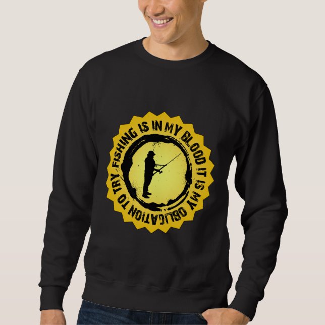 Fantastic Fishing Seal Sweatshirt (Front)