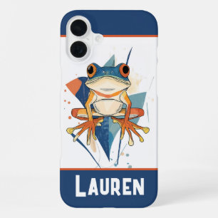 Fantastic Frog Art iPhone 16 Plus Case