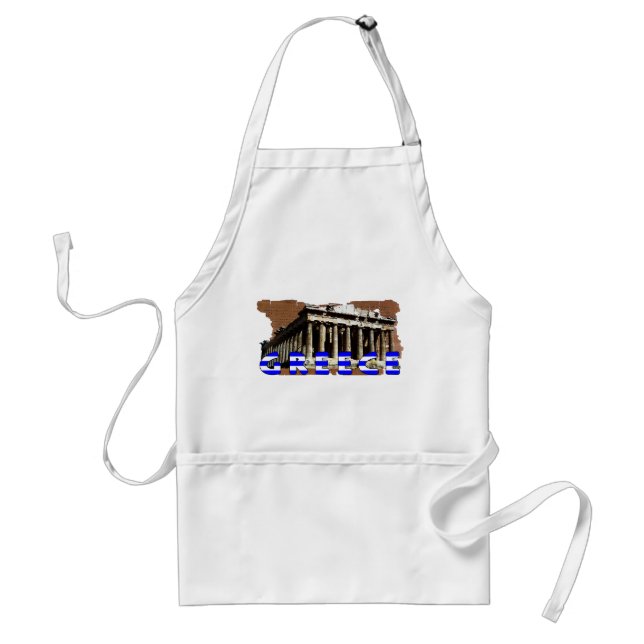 Fantastic Greece Parthenon Acropolis World Apron (Front)
