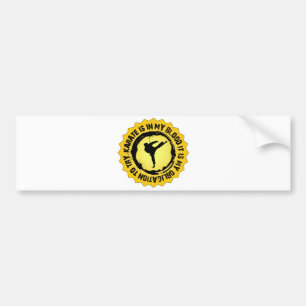 Fantastic Karate Seal Bumper Sticker