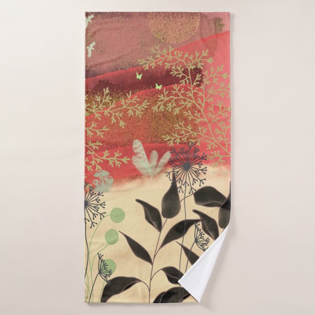 Fantastic landscape bath towel (Bath Towel)