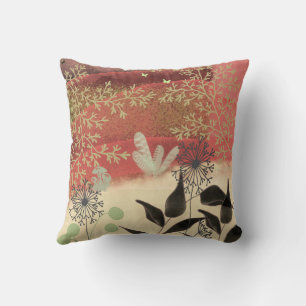 Fantastic landscape throw pillow