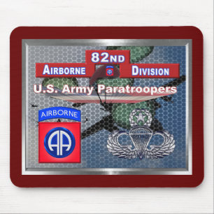 Fantastic Master Jump Wings 82nd Airborne Division Mouse Pad
