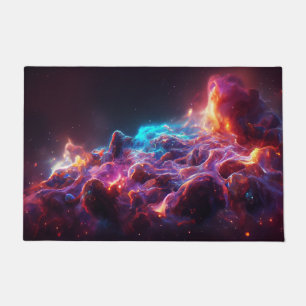 Fantastic Nebula Abstract Space 1 Doormat