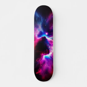 Fantastic Nebula Abstract Space 3 Skateboard