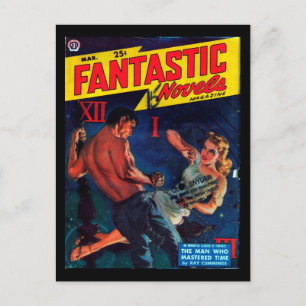 Fantastic Novels - 1950.37_Pulp Art Postcard