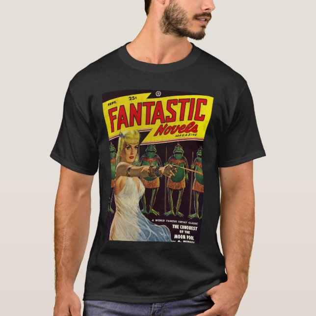 Fantastic Novels Magazine friends T-Shirt (Front)
