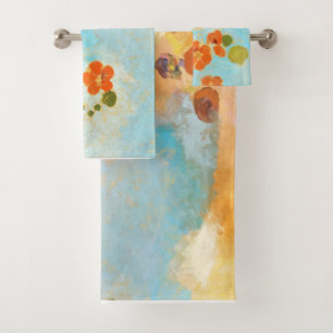 Fantastic Orange Poppies from California fields Bath Towel Set