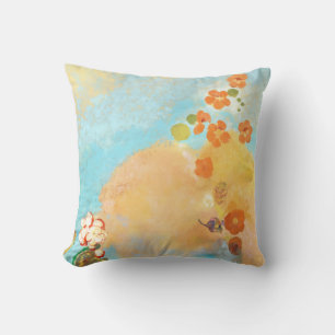 Fantastic Orange Poppies from California fields Throw Pillow