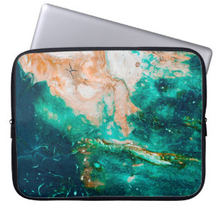Fantastic Patterns of Colours and Paints abstract, Laptop Sleeve